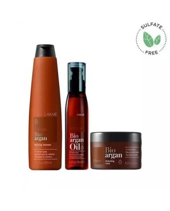 Lakme K-Therapy Bio Argan -Pack Shampoing & Masque & Sérum