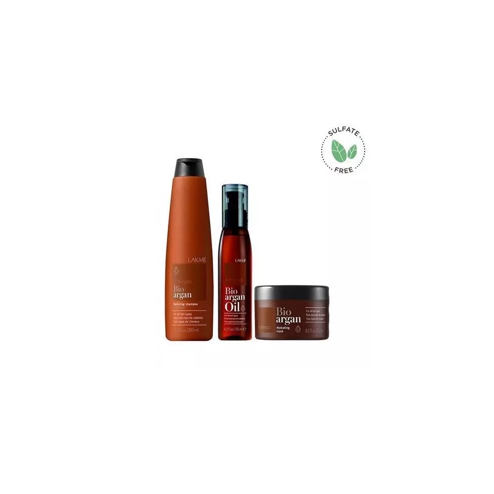 Lakme K-Therapy Bio Argan -Pack Shampoing & Masque & Sérum