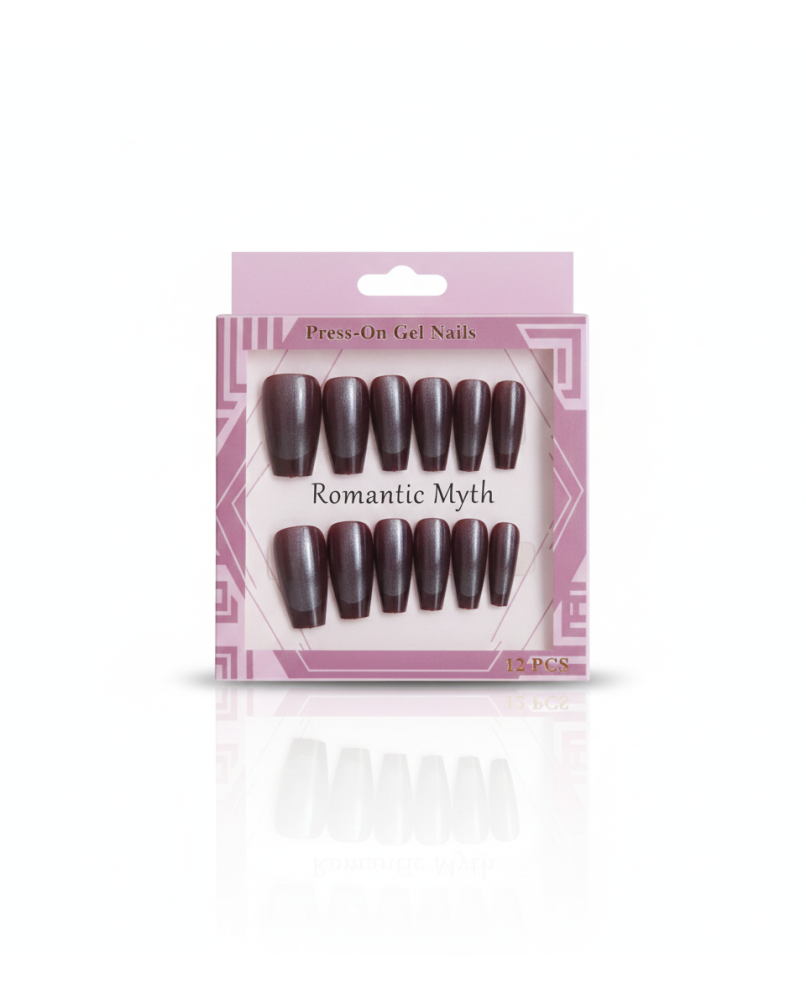 faux ongles romantic myth autocollant