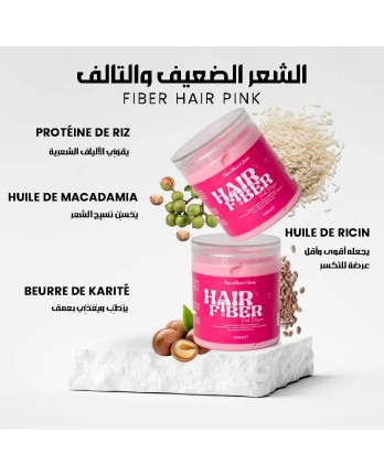 FIBER HAIR PINK