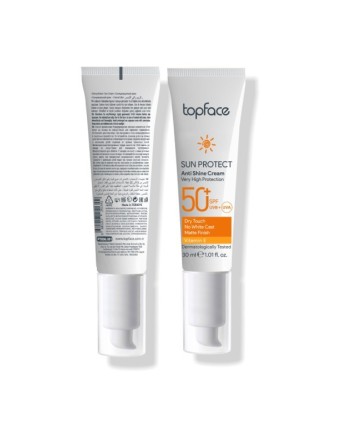 TOPFACE SUN PROTECT ANTI SHINE SPF50+ 50ML
