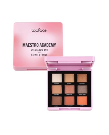 TOPFACE MAESTRO EYESHADOW BAR SAFARI STORIES - 002