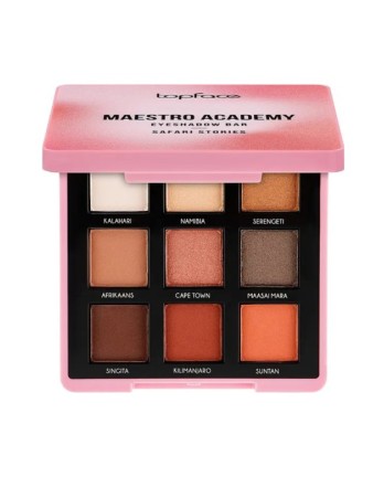 TOPFACE MAESTRO EYESHADOW BAR SAFARI STORIES - 002