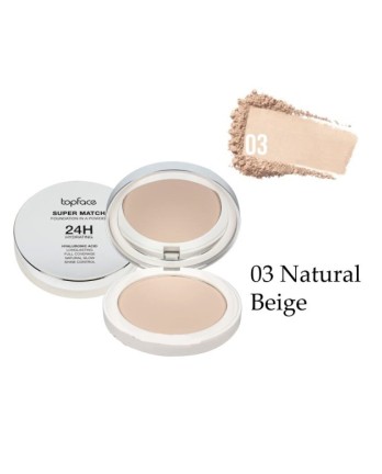 TOPFACE SUPER MATCH FOUNDATION POWDER 24H