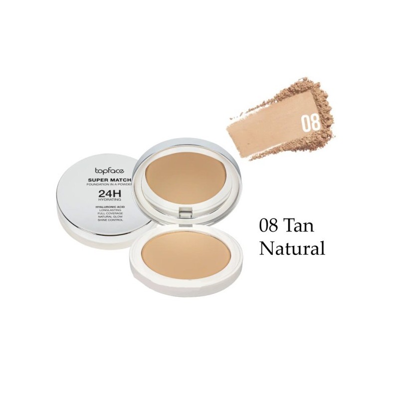 TOPFACE SUPER MATCH FOUNDATION POWDER 24H